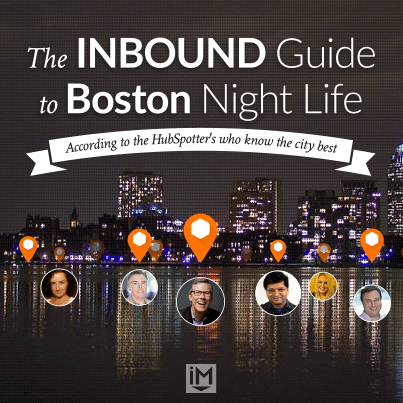 The INBOUND Guide to Boston Nightlife [Infographic]