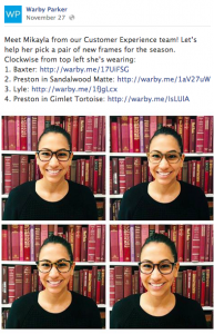 Warby-Parker-Social-Media