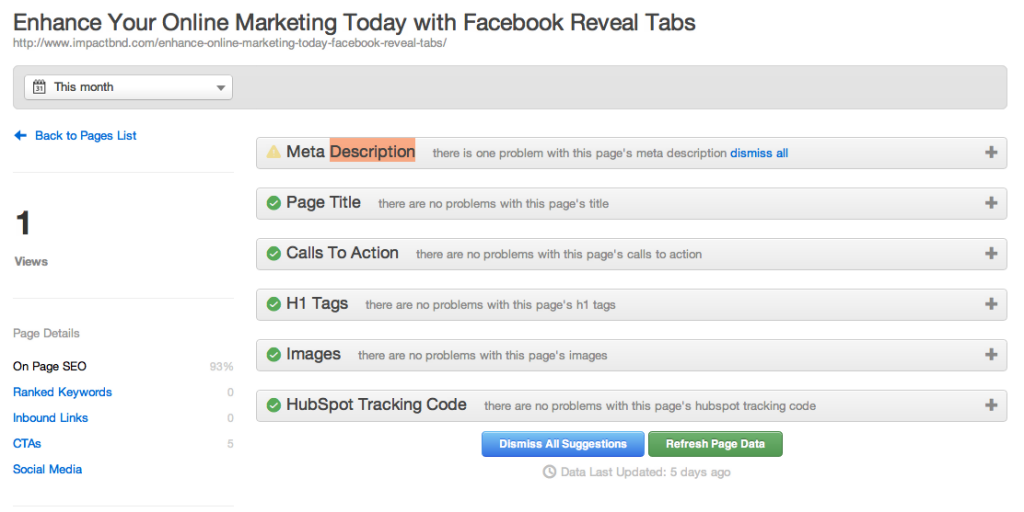 Get On-Page SEO Ready with HubSpota
