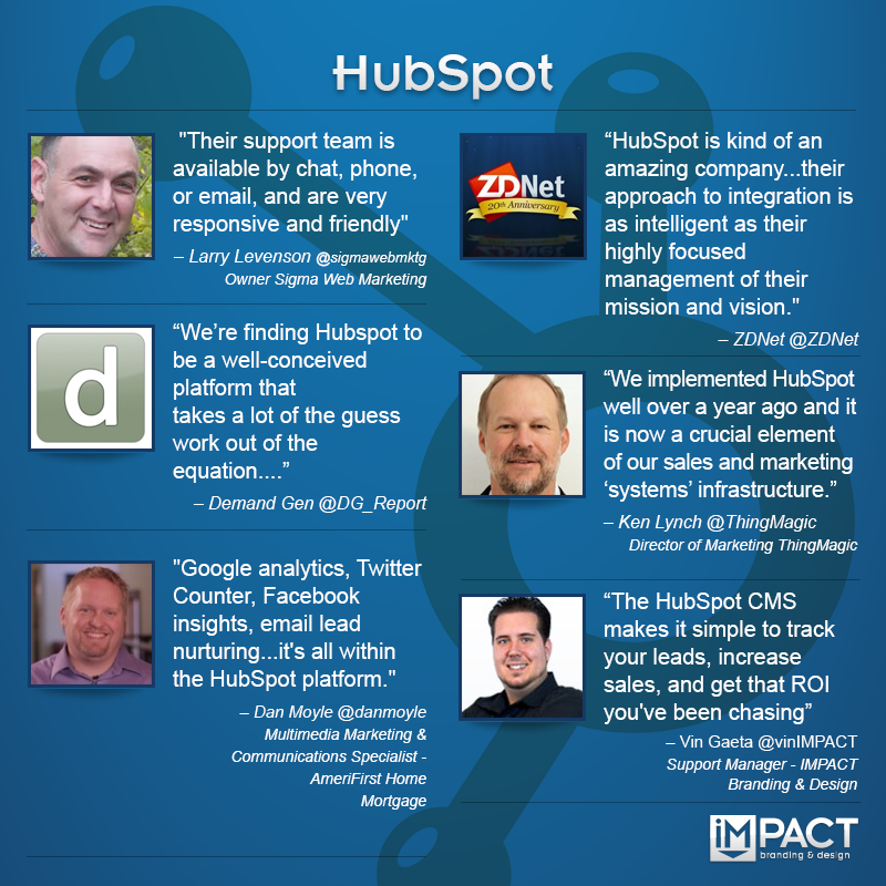 INFOGRAPHIC: Expert Quotes on HubSpot