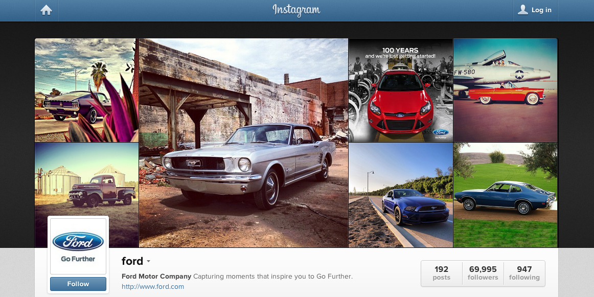 Instagram Ford