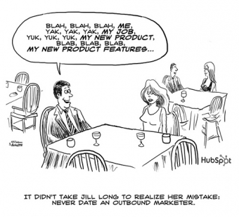 Are you "Dating" an Outbound Marketer? – Funny Pic of the Week