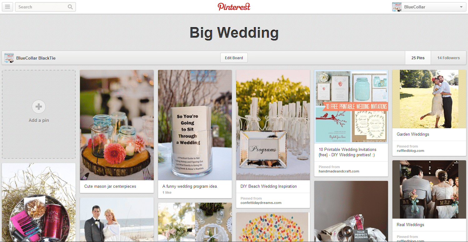 pinterest - weddings