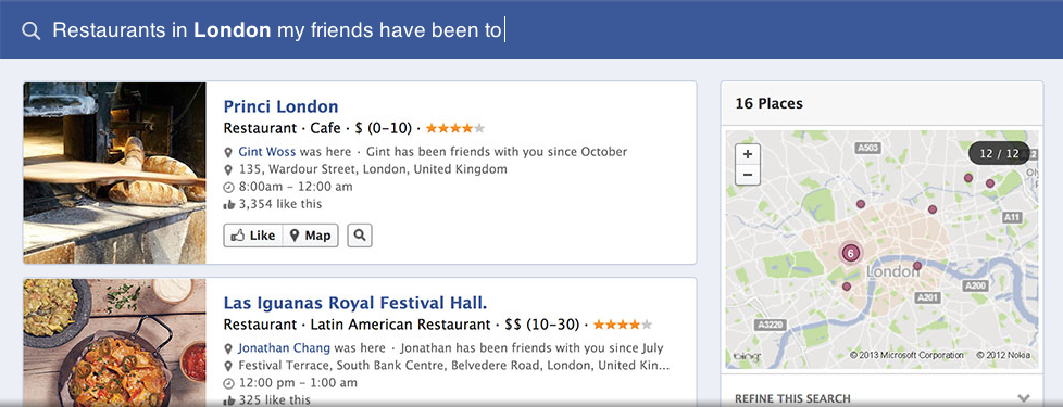 Facebook Graph Search: 2 Opportunities You're Currently Missing