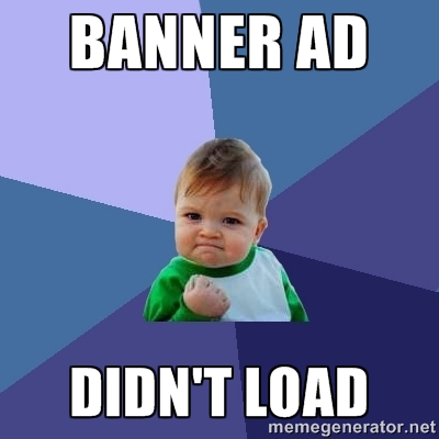 Banner Ad meme