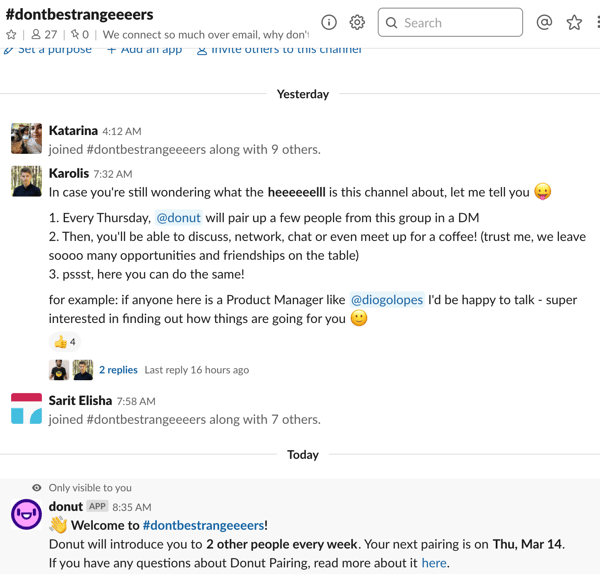 26 slack group automation