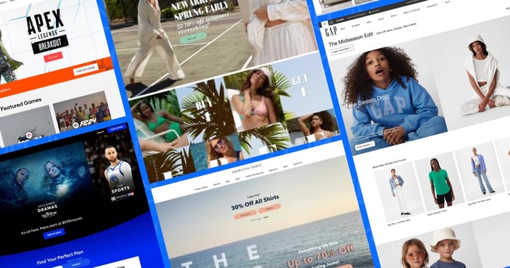 Multi-brand websites