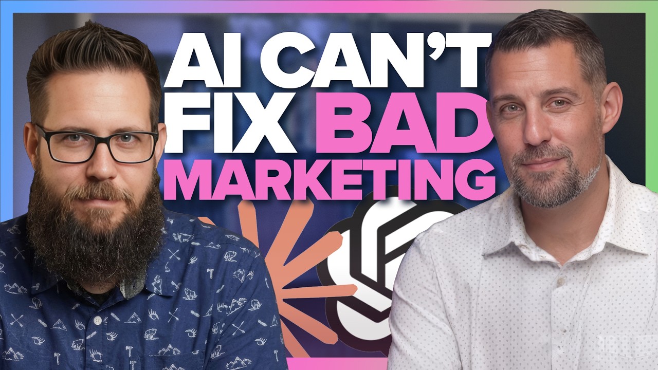 AI Can't fix Bad Marketing Endless Customers Podcast episode with Bob Ruffolo and Vin Gaeta