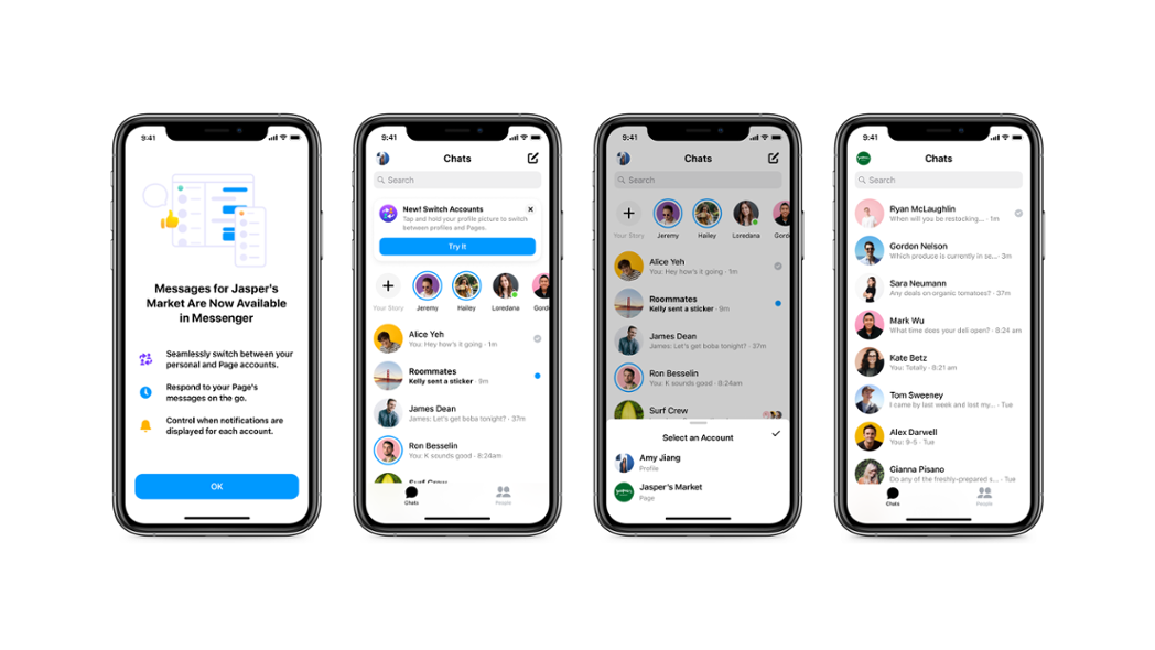 Facebook Messenger will soon allow you to toggle between business and personal accounts (finally!)