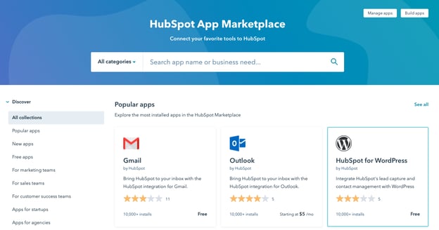 HubSpot-App-Marketplace