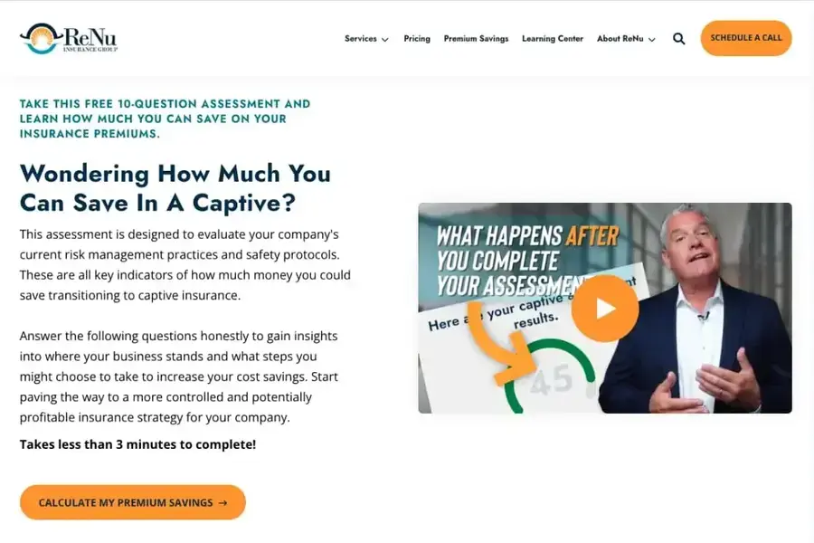 ReNu Captive Assessment