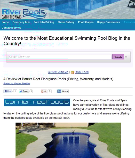Blogging and Sales