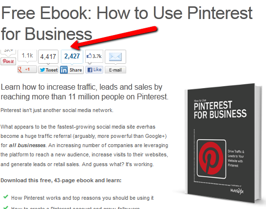 Hubspot Pinterest eBook