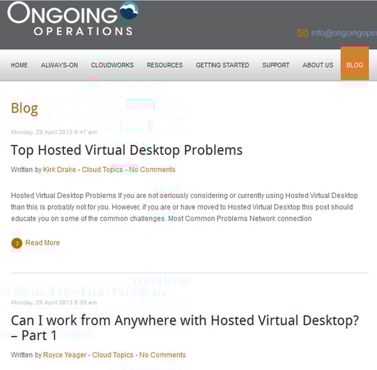 By leveraging his employees and simply answering client questions, Ongoing Operations is getting huge results.