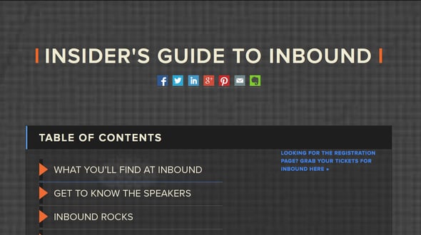 Inbound Insiders Guide