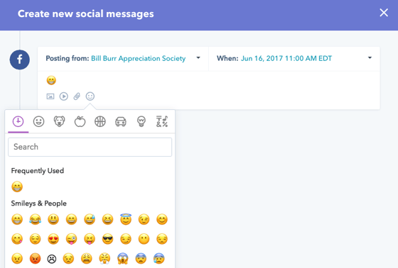 HubSpot Emojis Social
