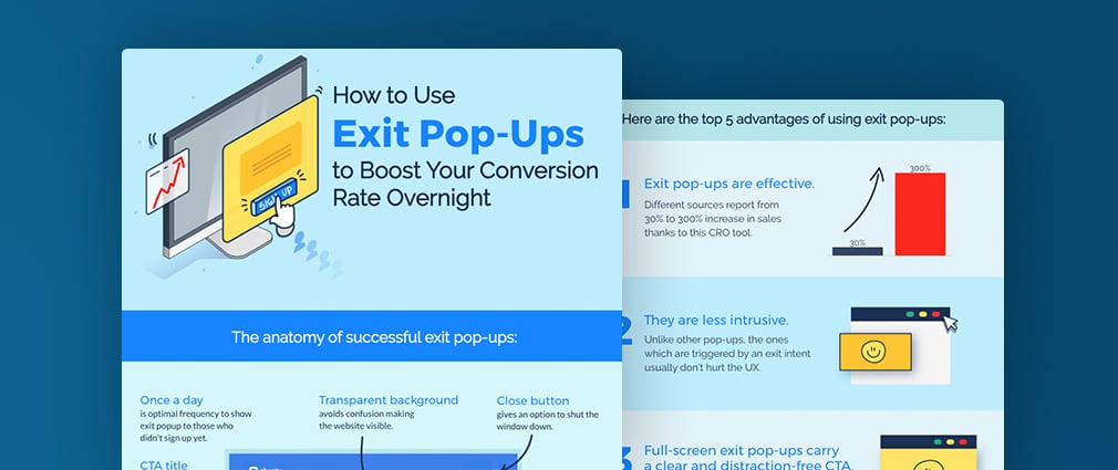 A Visual Guide to Exit Pop-Ups People Won’t Hate [Infographic]