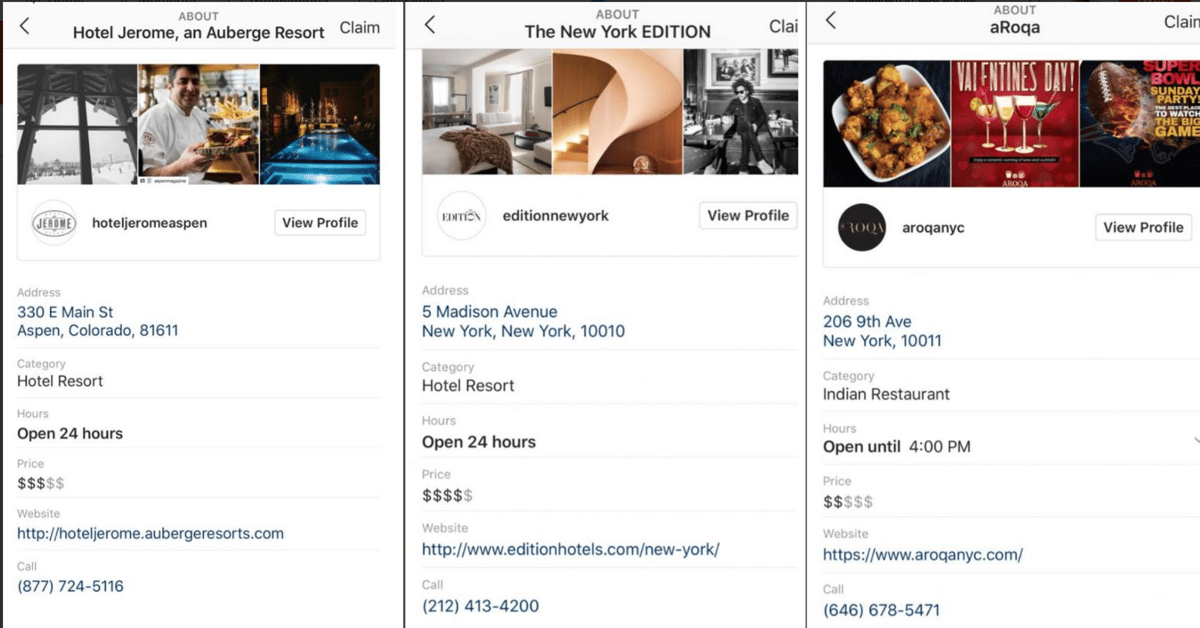 Instagram Is Quietly Testing Local Business Pages In-App