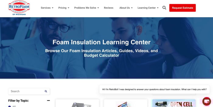 retrofoam-learning-center