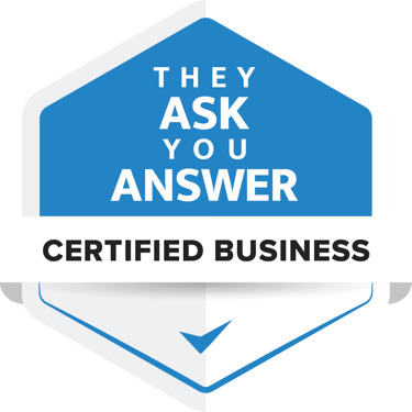 They Ask, You Answer Certified Business badge