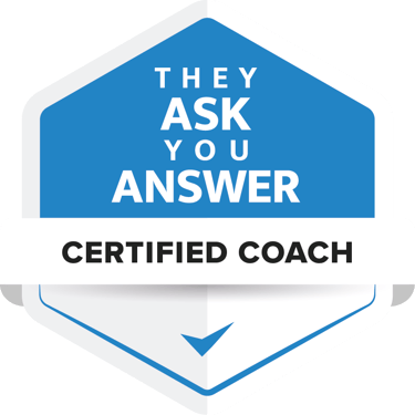 They Ask, You Answer Certified Coach badge