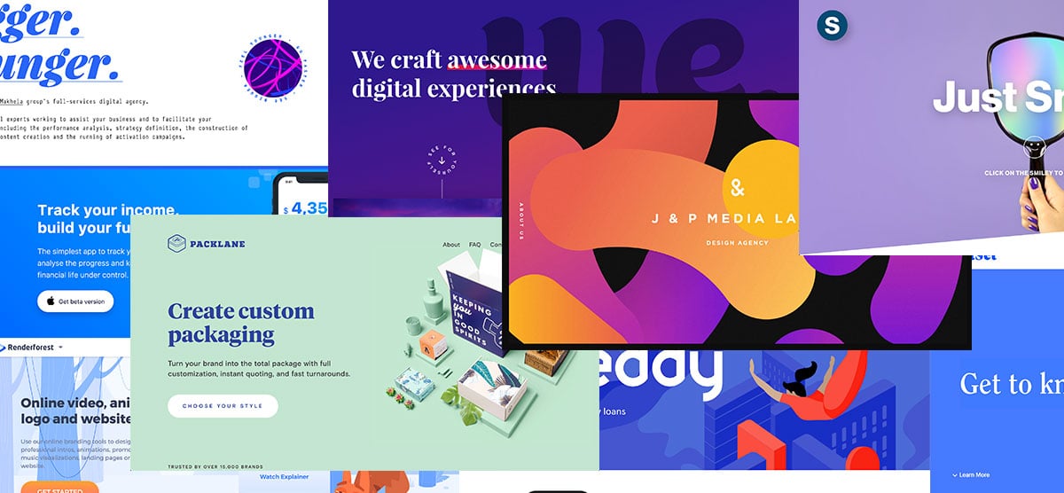10 Creative Uses of the Website Hero Space We Adore