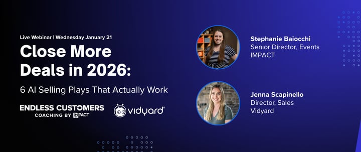 Vidyard and IMPACT webinar January 2026