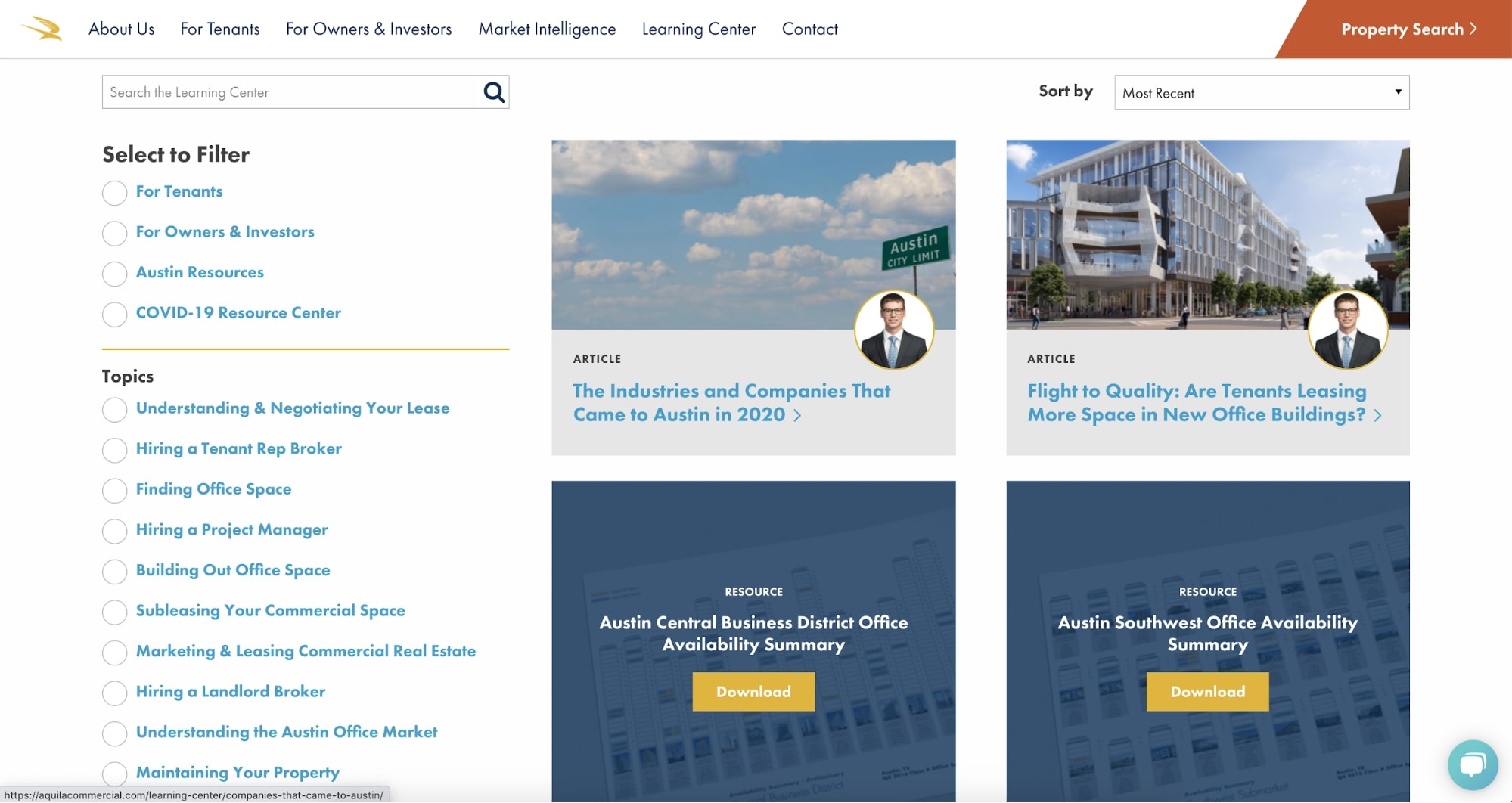 Learning Center Aquila Commercial 