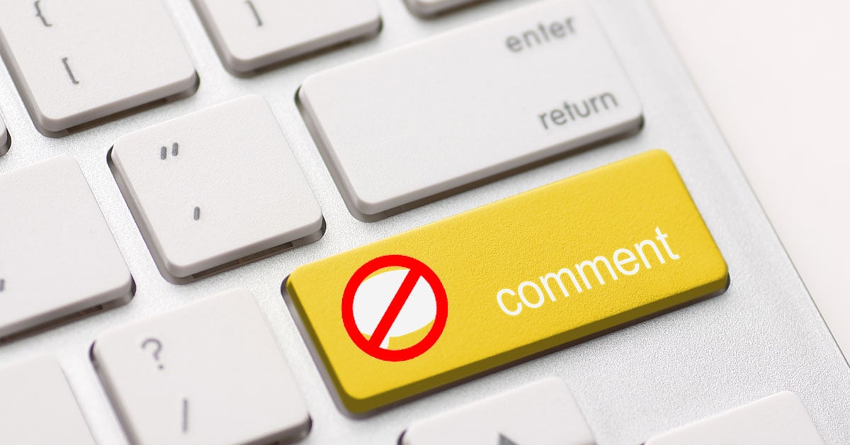 No Comment: Why Companies Continue to Move Away from Comment Sections on Their Website