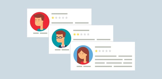 How to deal with fake negative reviews online [Infographic]