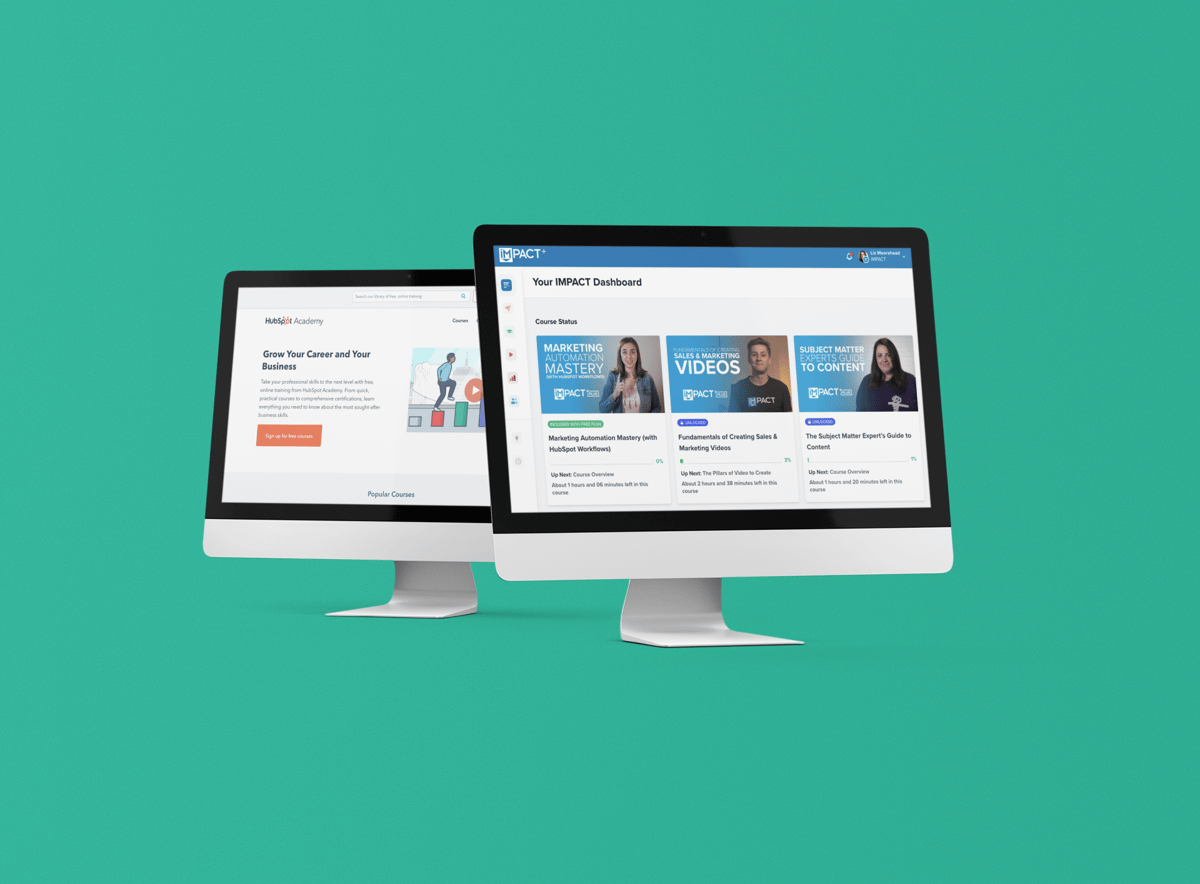 IMPACT+ vs HubSpot Academy: a Head-to-Head Digital Marketing Training Comparison