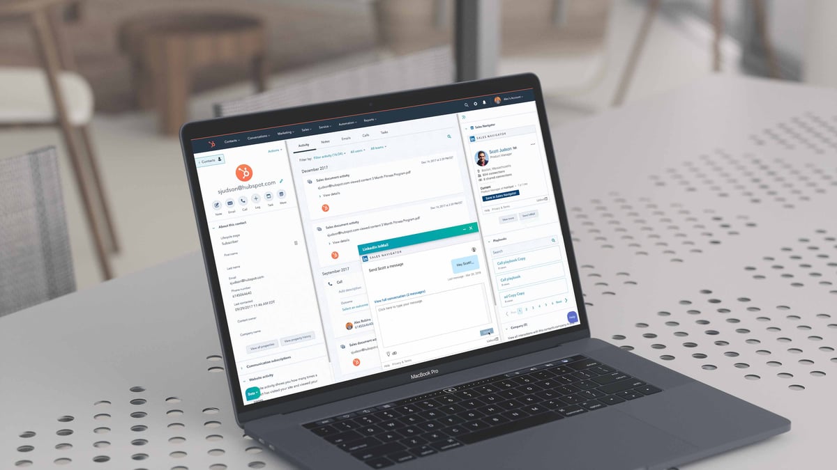 Send Inmail Right from Your CRM with the HubSpot-LinkedIn Sales Navigator Integration Update