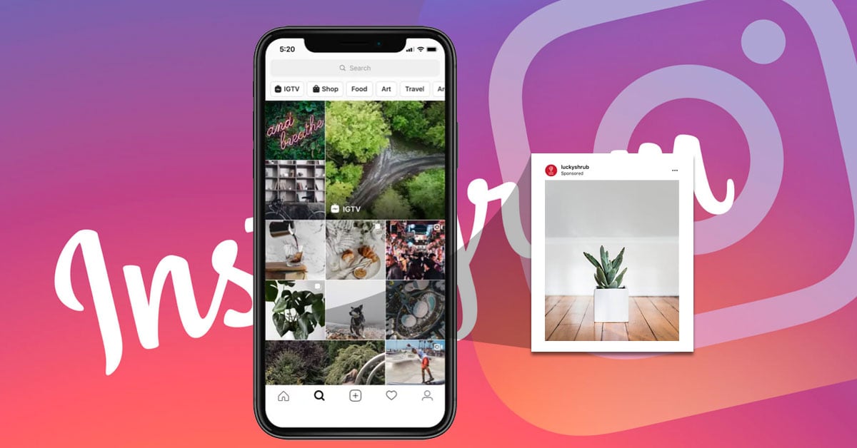 Instagram to Launch Ads in the Explore Tab