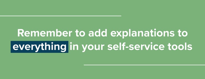self-service-explanations
