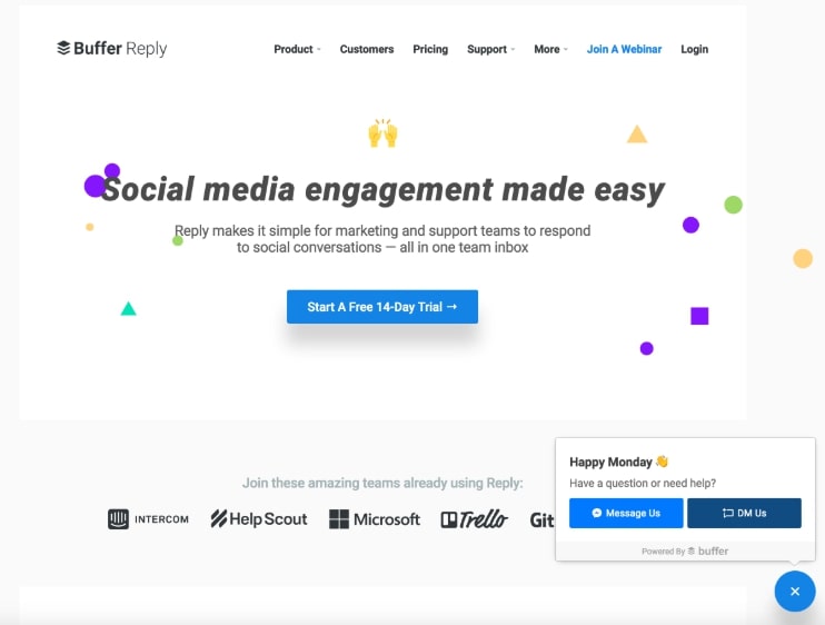 Buffer and SocialChat