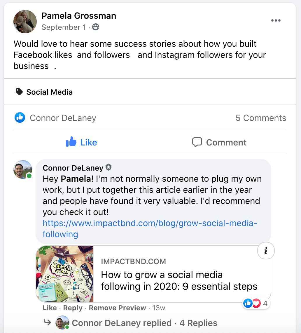 Connors Chat with Pamela