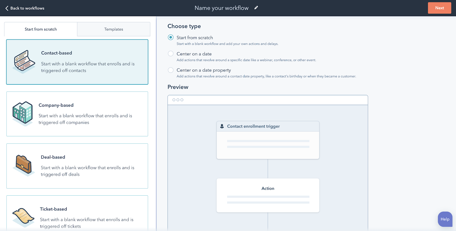 Create a Workflow