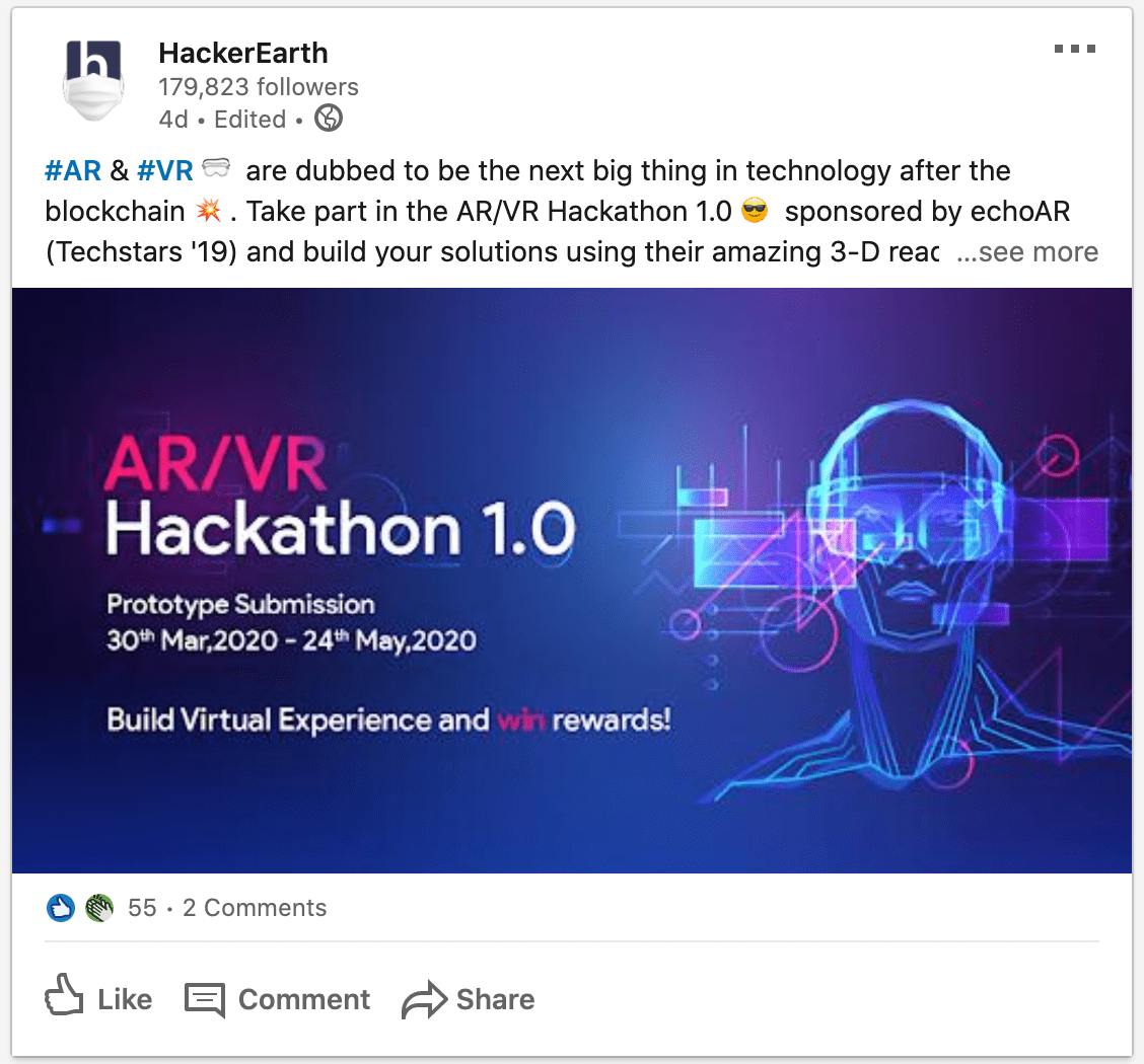 HackerEarth_LinkedIn_Post1