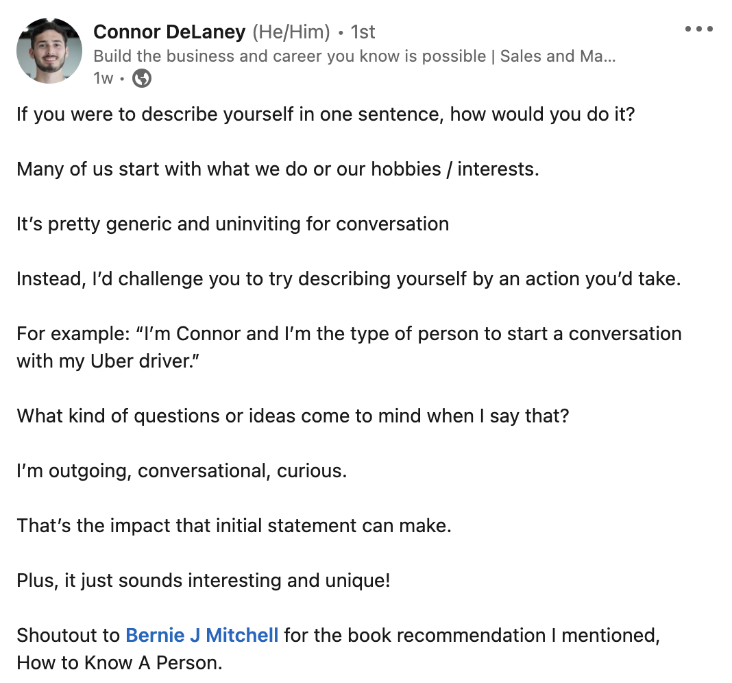 LinkedIn-post