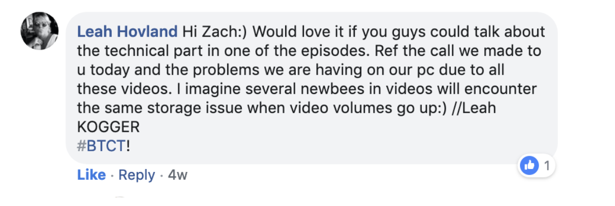 FSM Leah Hovland Question