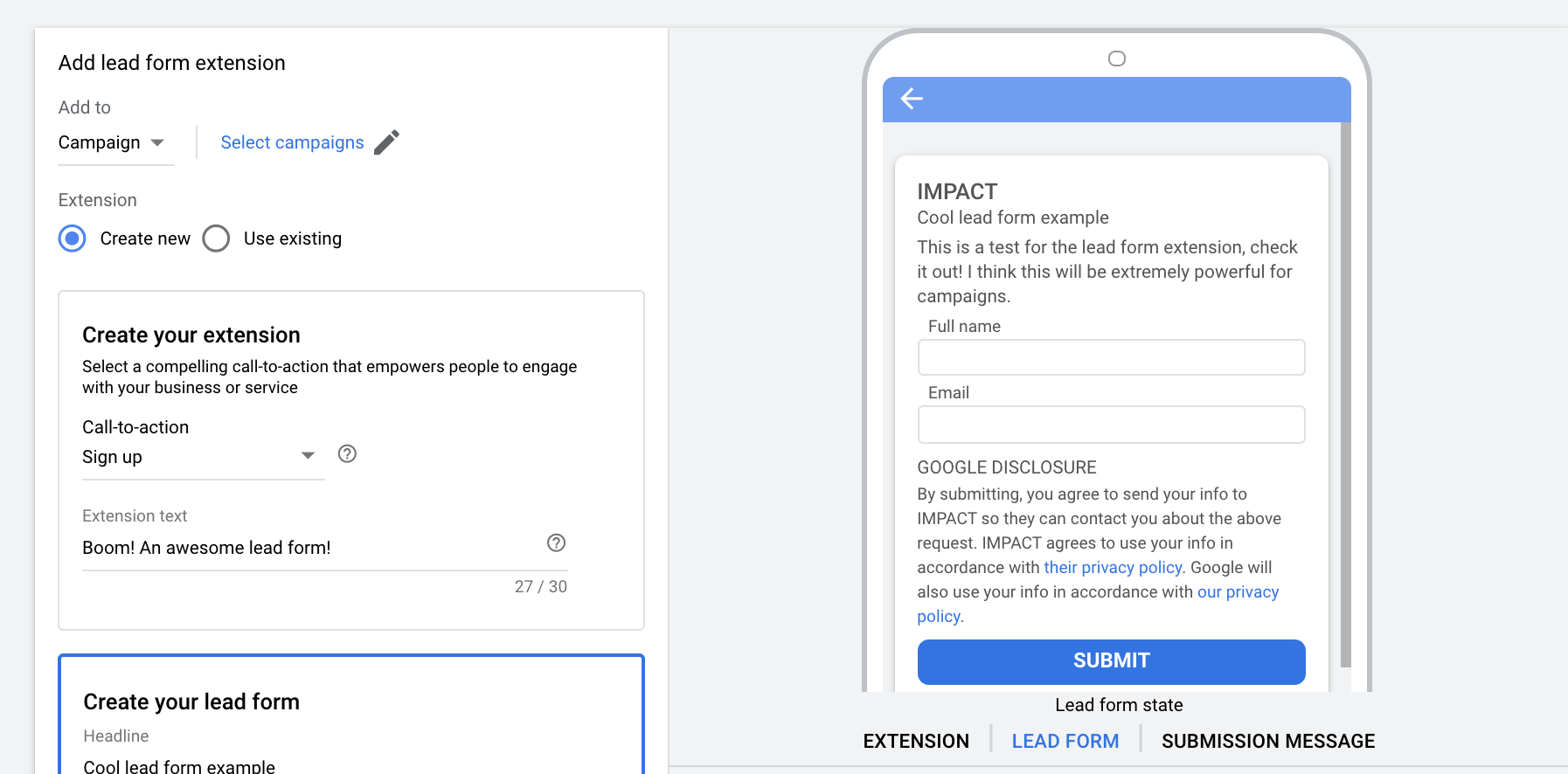impact branding design