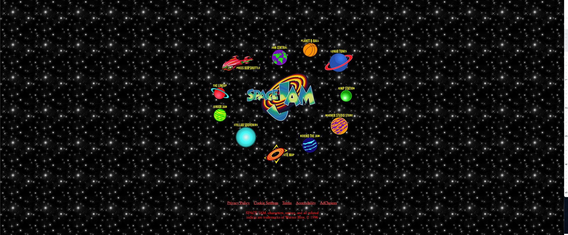 Space-Jam-Website
