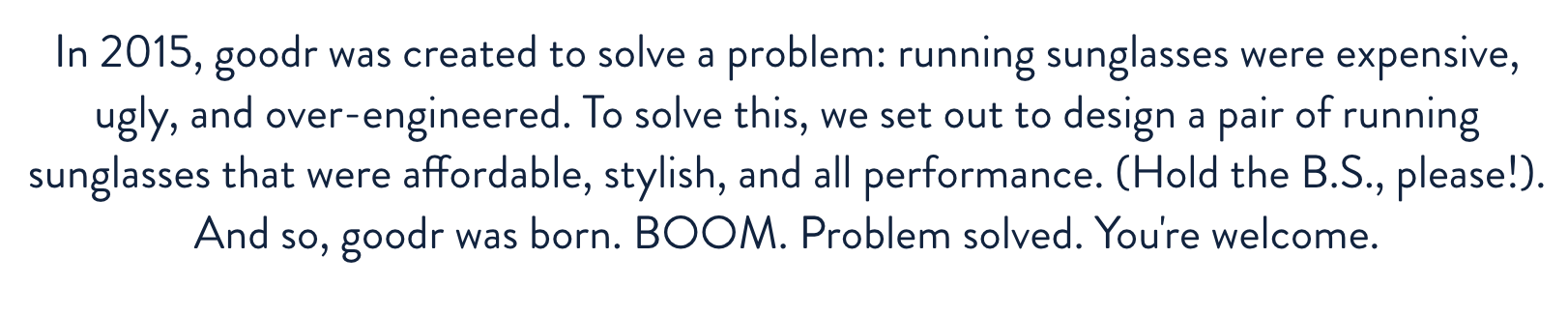 goodr-company-history