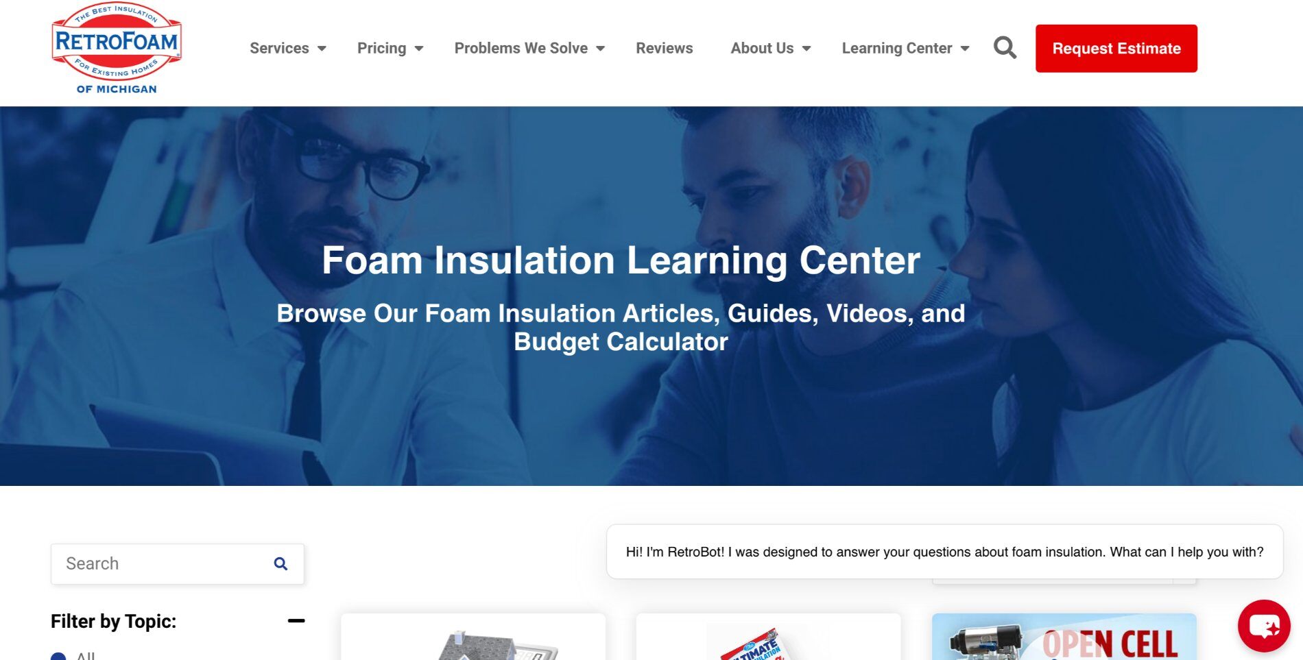 retrofoam-learning-center