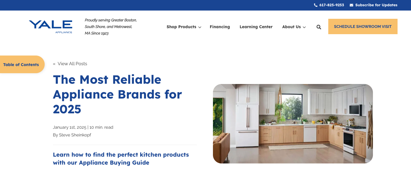 Yale Appliance