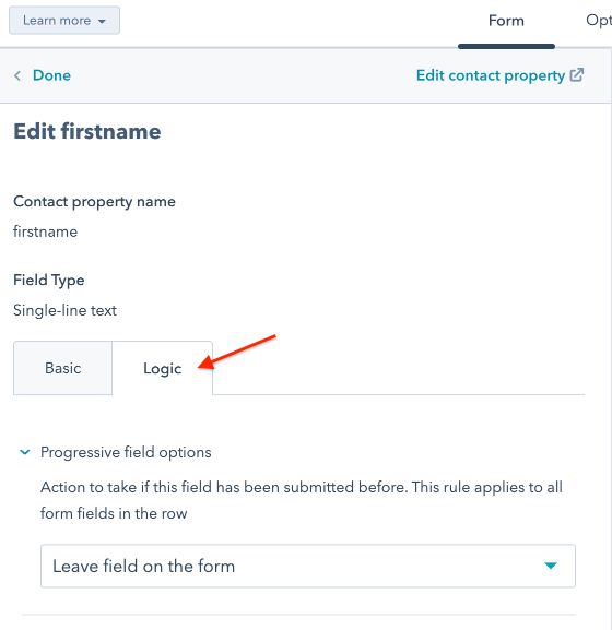 Setting up smart forms in HubSpot how to