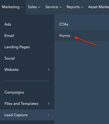 Setting up smart forms in HubSpot