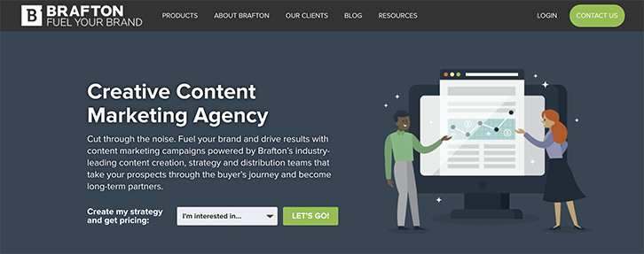 Top Content Marketing Agencies - Brafton 