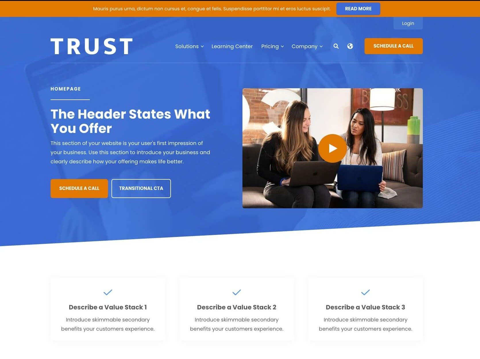 Trust Theme by IMPACT