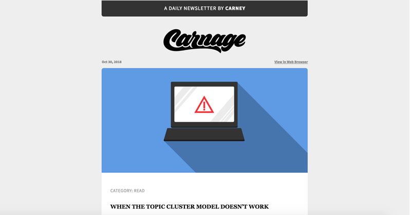 best-marketing-newsletters-daily-carnage
